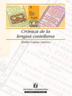 cover image of Crónica de la lengua castellana